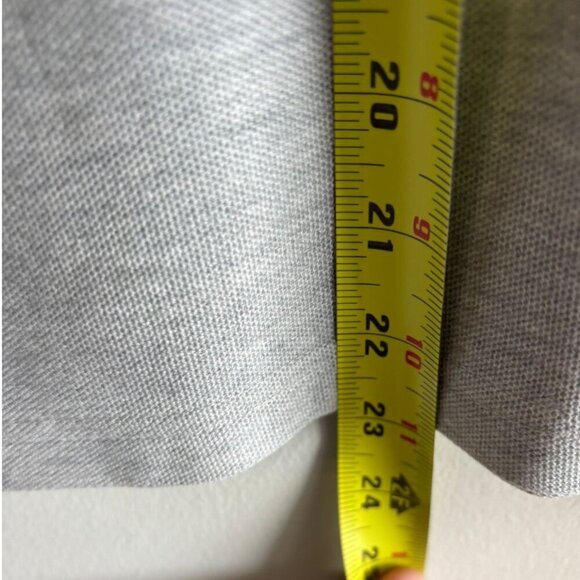 Psycho Bunny Mens Plain Collared Polo T Shirt Gray Size 4 - Picture 4 of 8